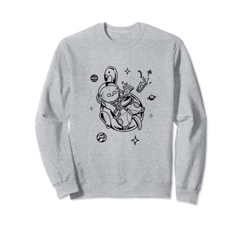 猫の浮遊空間 面白いギフト 猫好き アニメファン トレーナー