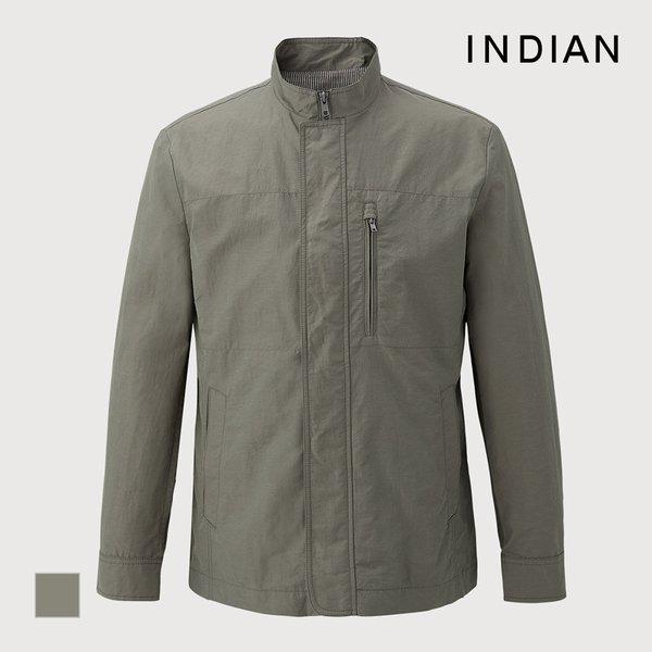 [INDIAN] リネン混紡サファリ._MITKA4S1401