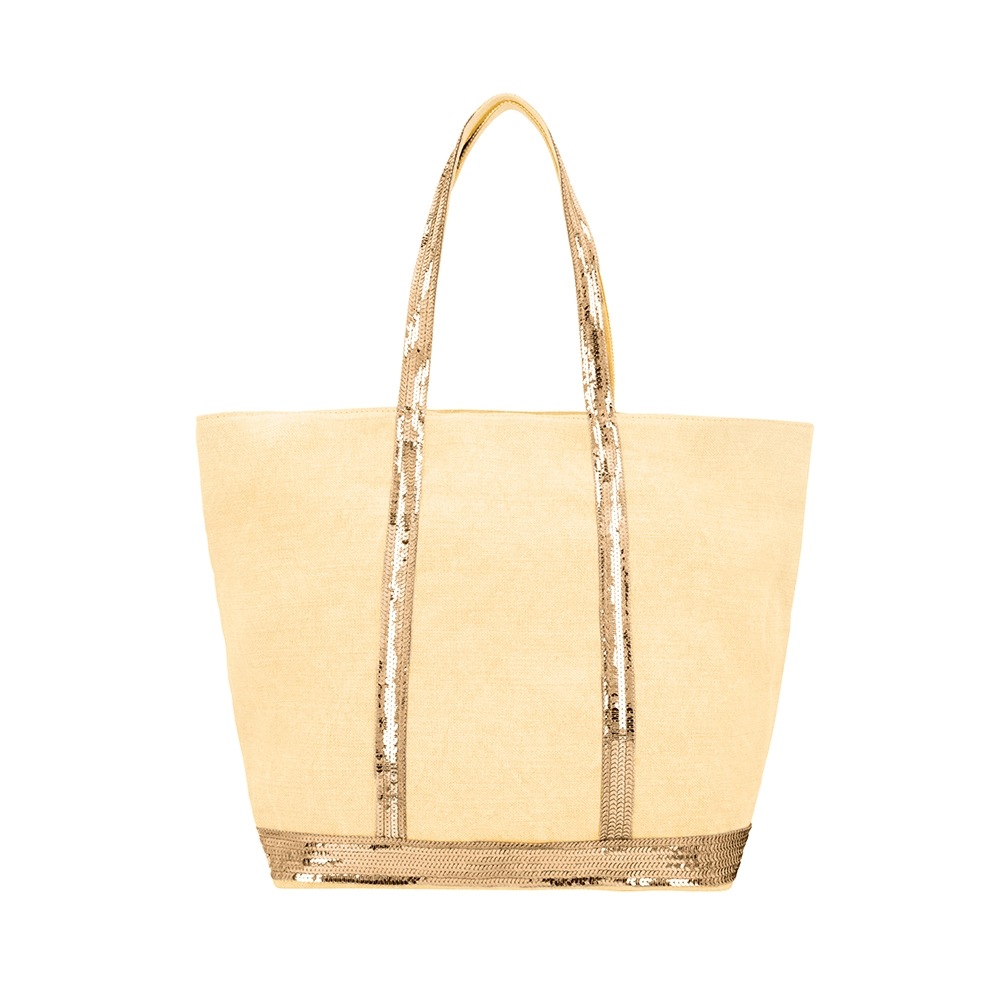 ヴァネッサブルーノ 0PVE31 V40409 222 Cabas Moen++ スパンコールラージトート