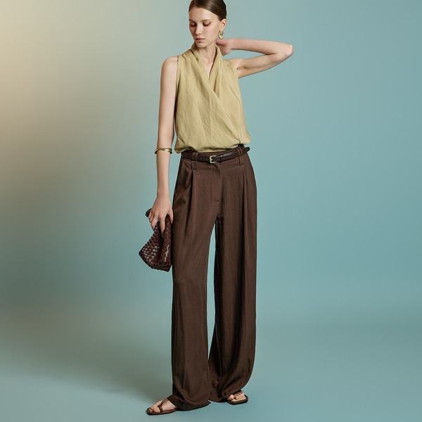 P3530ピンタック・スラックス