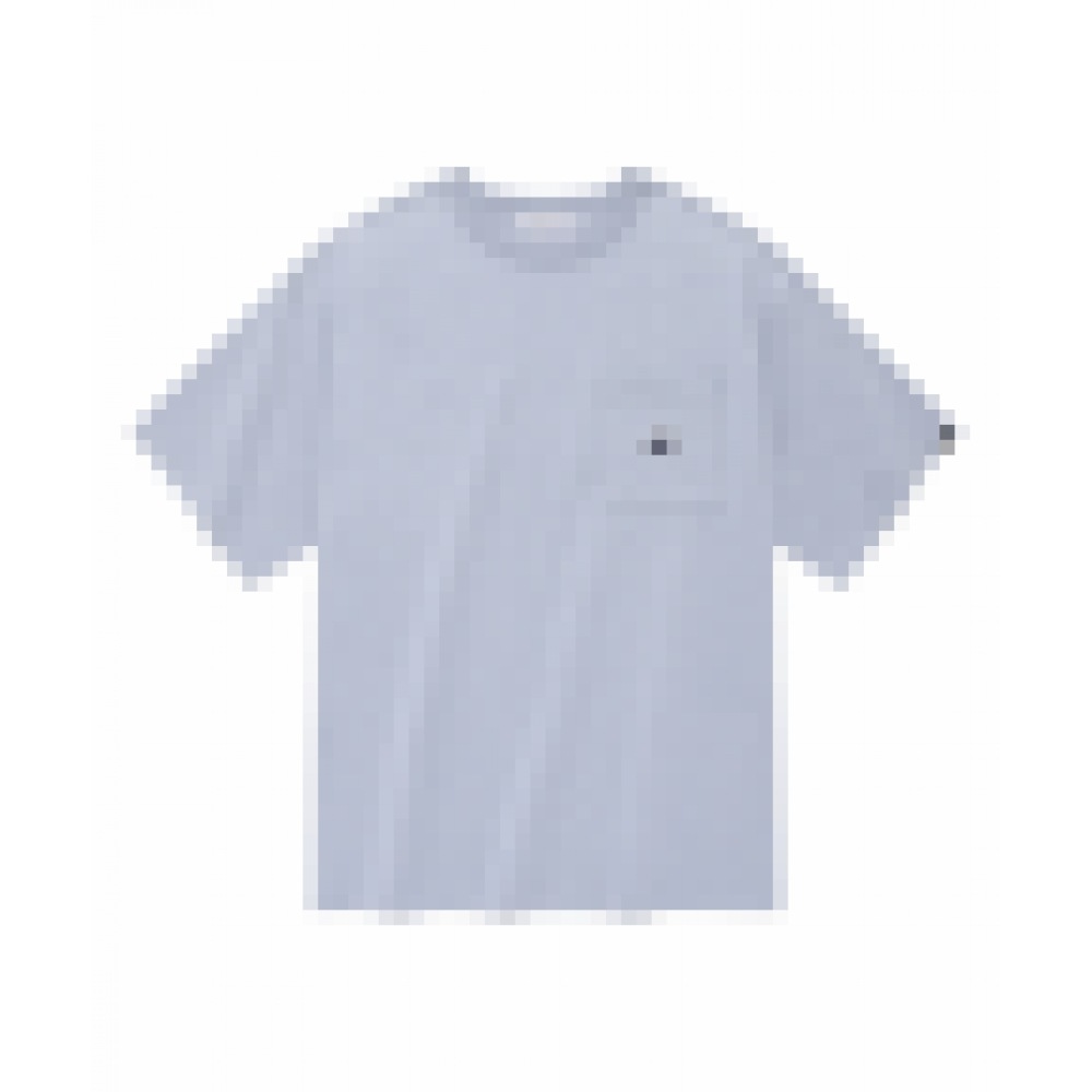 COVERNAT クジラロゴスラブ T シャツスカイブルー