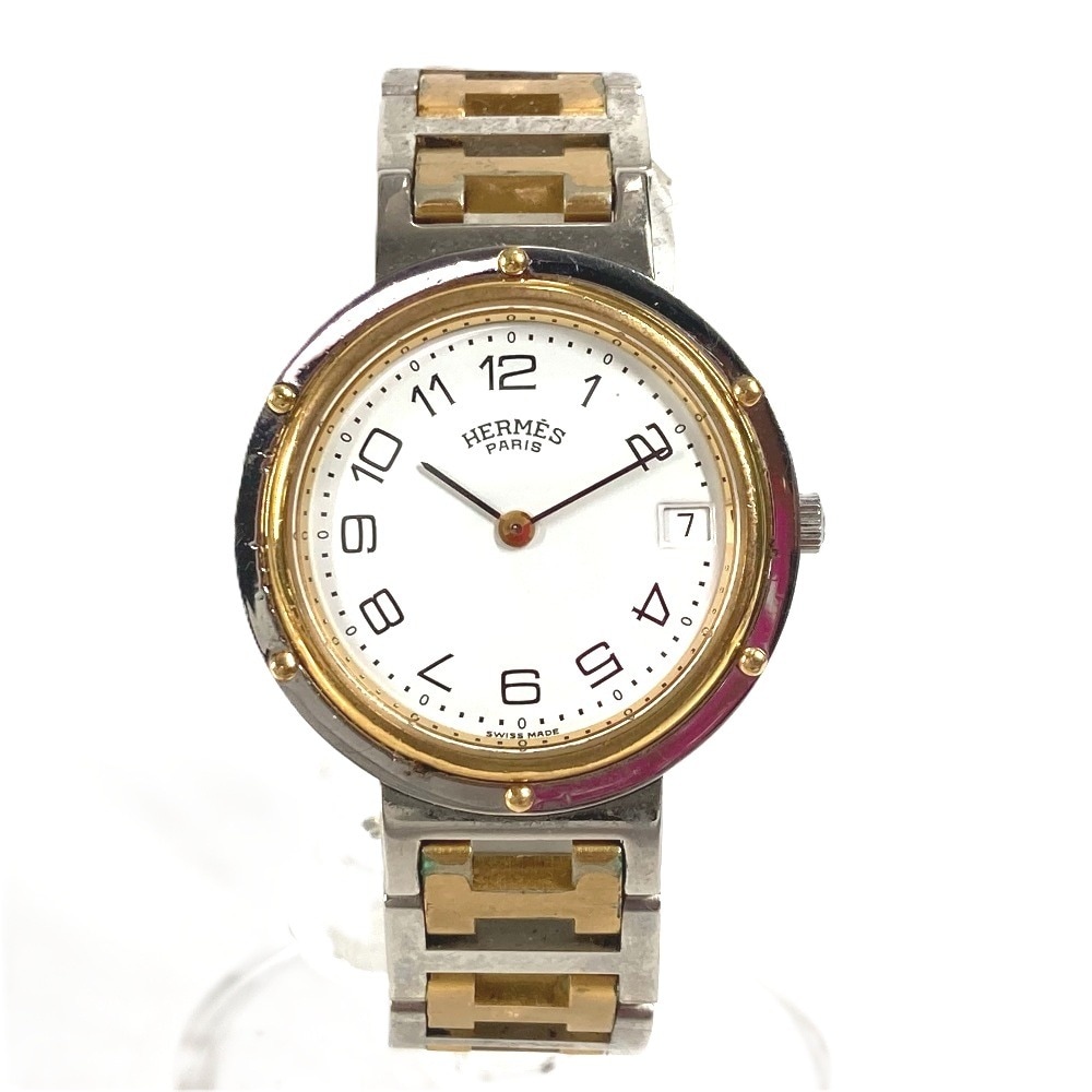 腕時計 クリッパー ヴィンテージ ウォッチ コンビ SS/GP シルバー