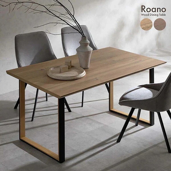 宮武製作所 DT-N1480 NT ナチュラル Roano(ロアーノ) ダイニングテーブル メーカー直送
