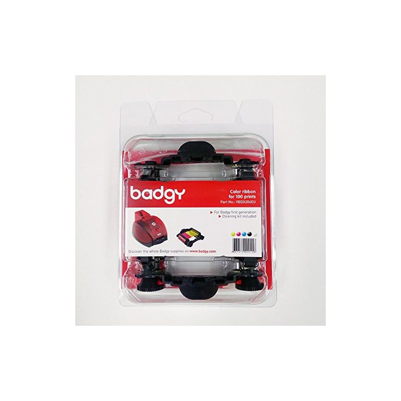 Evolis バッジー消耗品キット24 カラーリボン1巻 VBDG24