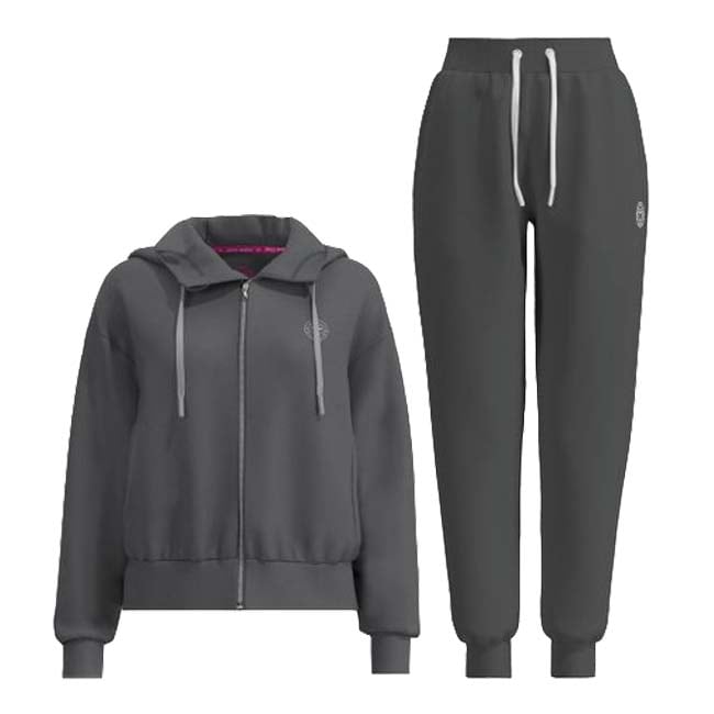 「海外サイズ」BIDI BADU(ビディバドゥ) レディース CHILL トラックスーツ 上下セット 「定番」 W1110001-DGR ダークグレー(23y1mテニス)