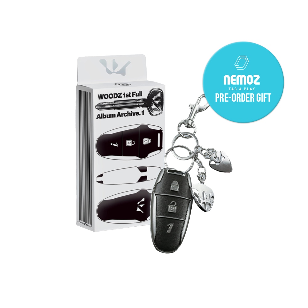 【NEMOZ特典選択】 WOODZ - ARCHIVE. 1 / KEY VER / LIMITED EDITION / 1ST FULL ALBUM / KEYRING