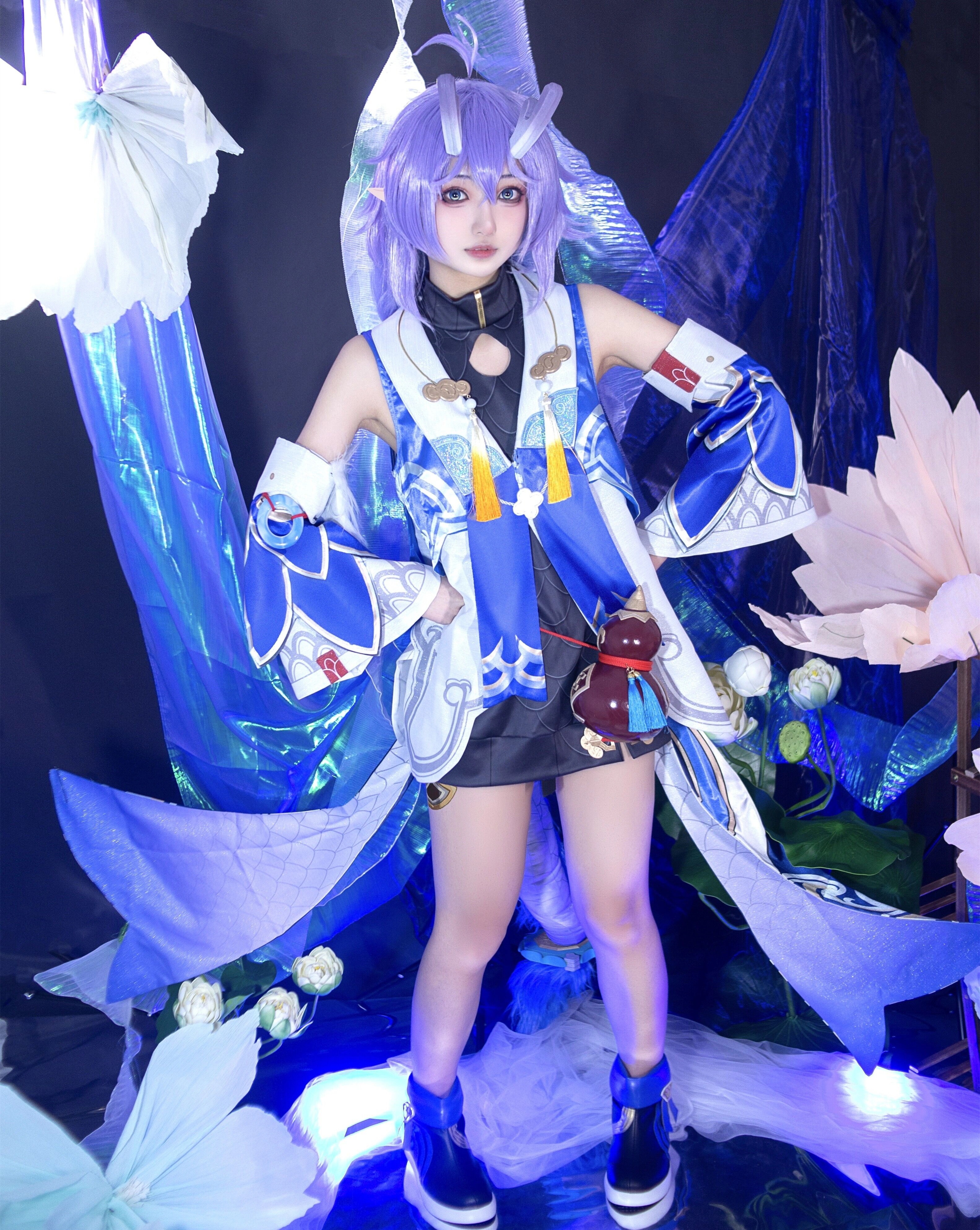 【期間限定】崩壊スターレイル 白露 ビャクロ コスプレ衣装 コスチューム ハロウィン 変装 仮装品質良い 店舗お勧め