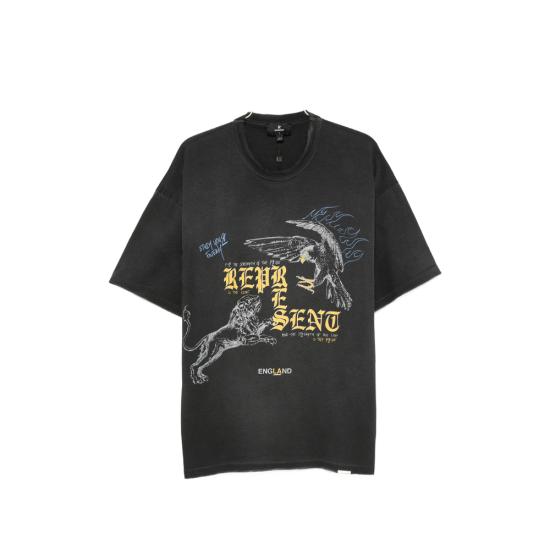 REPRESENT Men Tops MLM101188 02 BLACK