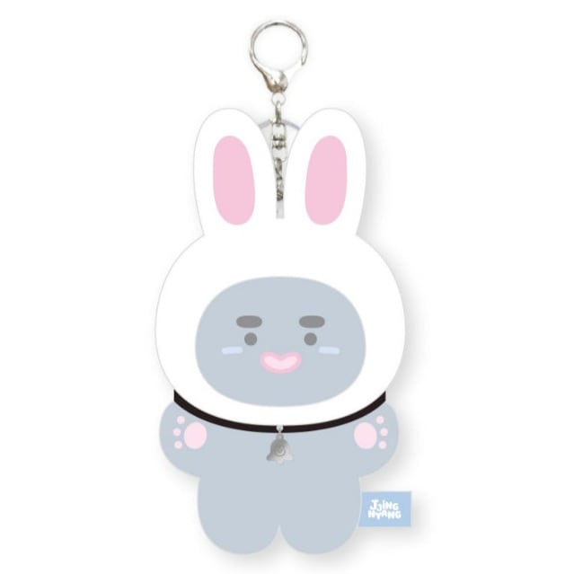 SHINee ONEW JJING-MEOK KEYRING - JJINGNYANGS TWINKLE SNOWYLAND