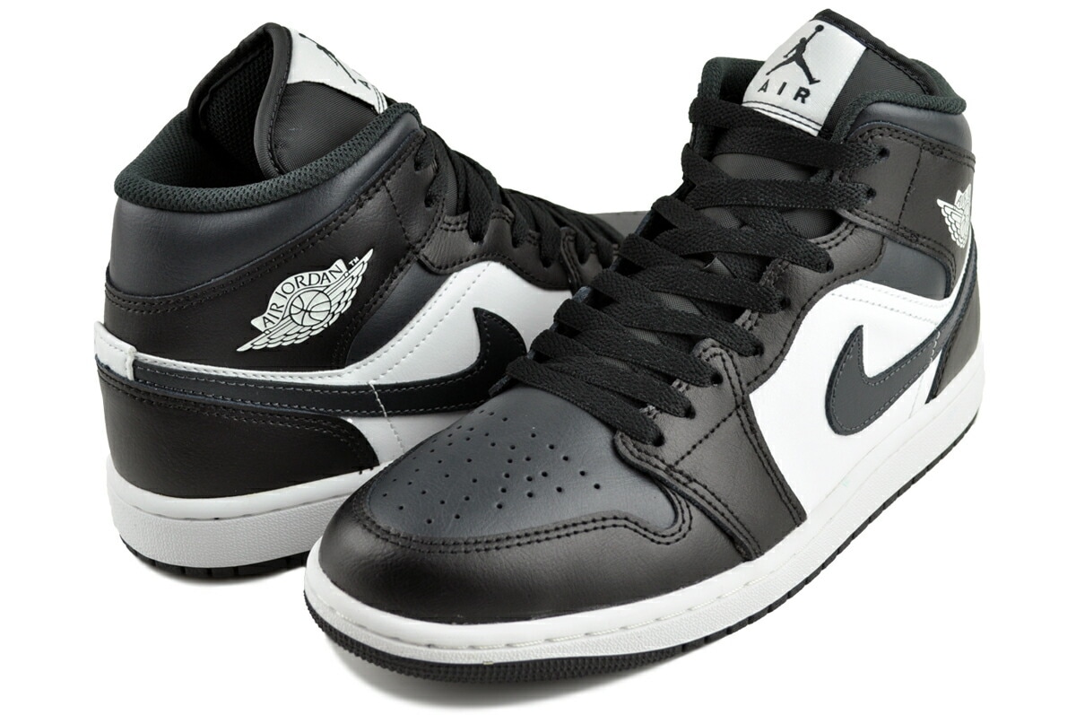 エアジョーダン 1 ミッド ブラック オフノワール サミットホワイト dq8426-010