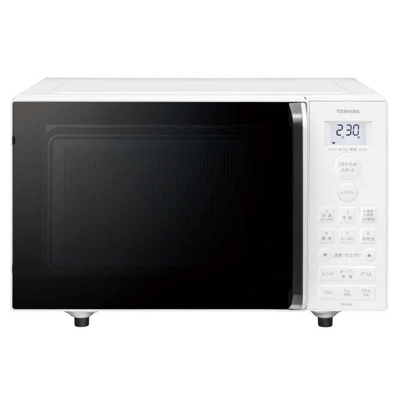 東芝　TOSHIBA　オーブンレンジ 16L フラット 横開き ホワイト　ER-20B-W