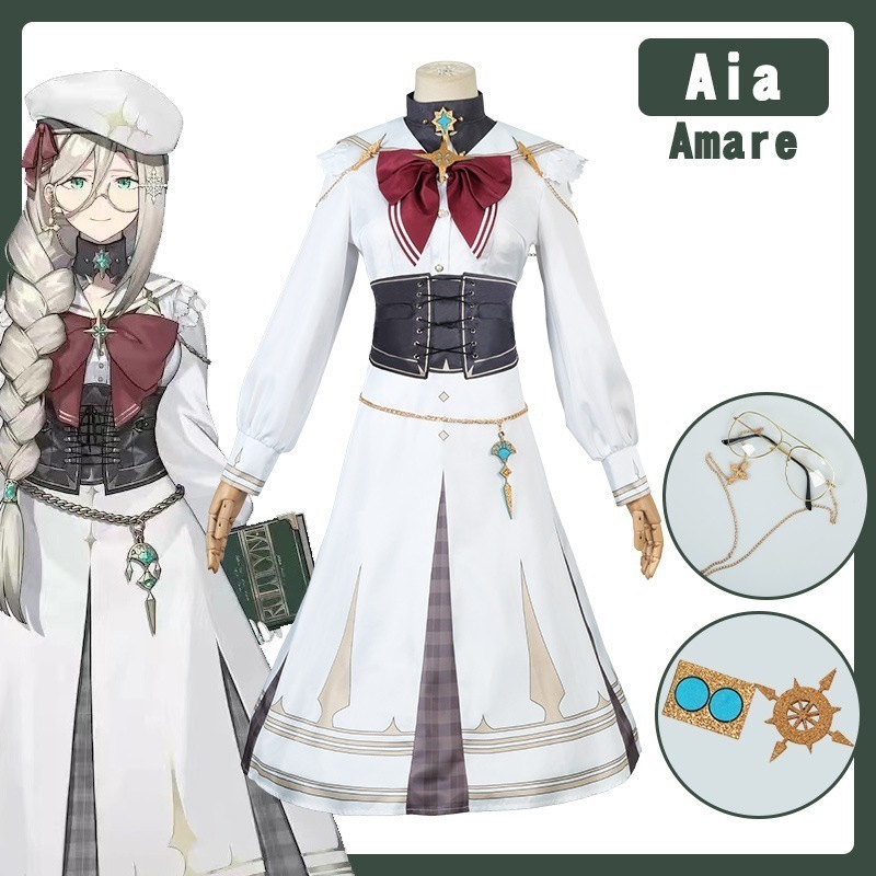 【2025新作】コスプレ 仮装Aia Amare Cos服レインボー社nijisanjienバーチャルキャスターkyoike Maira イベント用品