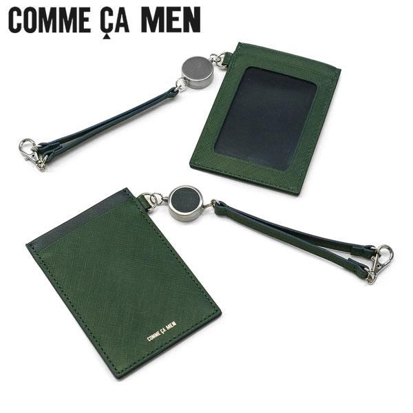 パスケース Cole コール リール付単パス 定期入れ 単パス 本革 国産レザー コンパクト 軽量 薄い リール付き ストラップ ICカード 大人 通勤 通学 ビジネス メンズ WCM68265