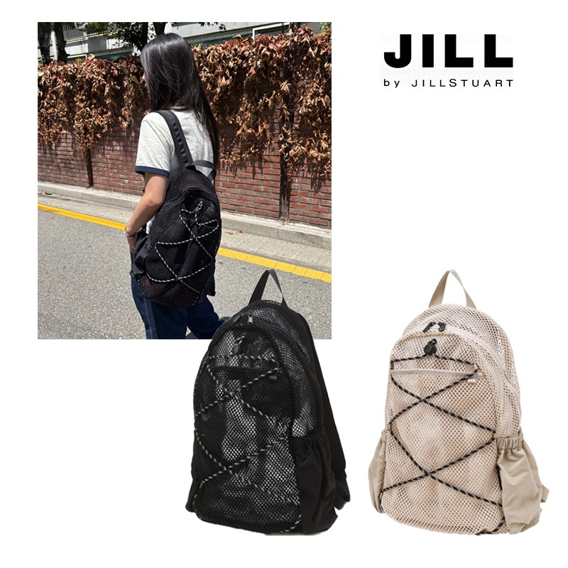 MESH BACKPACK JLBA5F783BK JLBA5F784I2 リュックサック バックパック リュック メッシュ 軽い たっぷり 学生 通学 新学期 ポケット レディース メンズ 無地 男