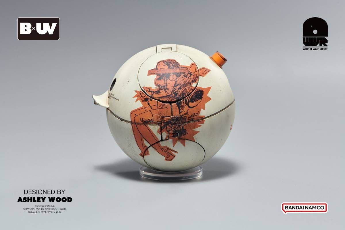 BANDAI x Underverse BIG SQUARO Mobile Suit HARO x World War Robot SQUARE 機動戦士 ガンダム ハロ バンダイ アン