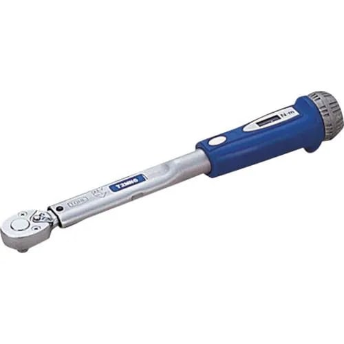 【メーカー直送品】TONE プレセット形トルクレンチ(ダイレクトセットタイプ) トルク調整範囲1~6N・m 最小目盛0.1N・m T2MN6