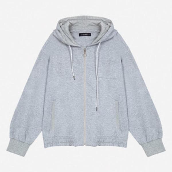 HC07 女性裾バンドフード付きジップアップ CTL673 (S41139142)