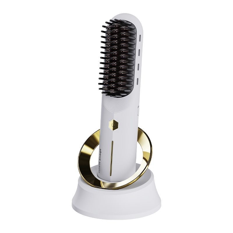 負イオンアイロンブラシ 自毛保護 ワイヤレスでどこでもスタイリング 寝ぐせ直し 栃木 プレゼントボックス付き