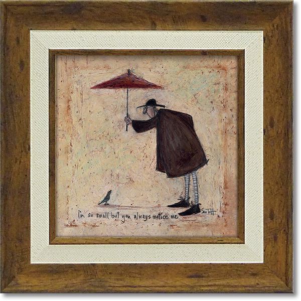 ユーパワー サム/トフト Gel 加工アートフレーム 「小っちゃい私に気づいてくれる」