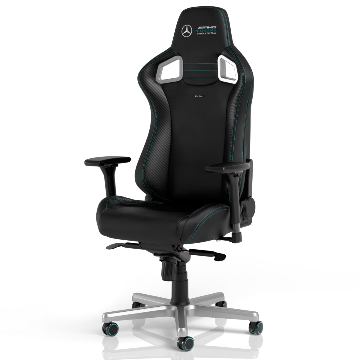 noblechairs ゲーミングチェア EPIC Mercedes-AMG Petronas Formula One Team - 2021 Edition NBLEPCPUMPFSGL
