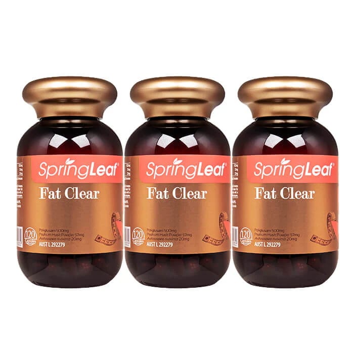 ファットクリア 120錠 3本 SpringLeaf Fat Clear スプリングリーフ 海外発送 日時指定不可 ヤマト国際便発送 12,766円