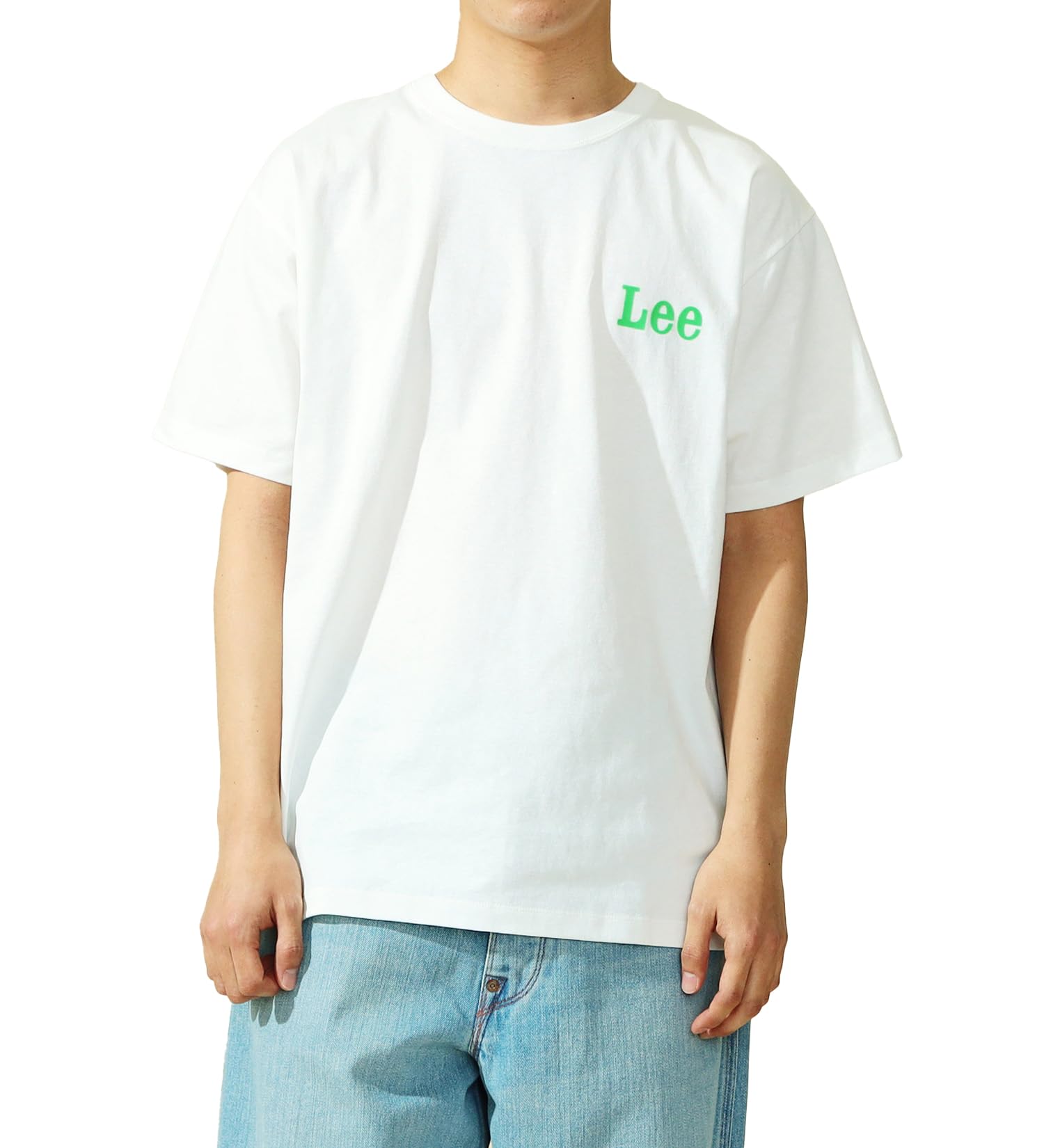 [リー] トップス ブルドッグプリントTシャツ 半袖 メンズ ホワイト S