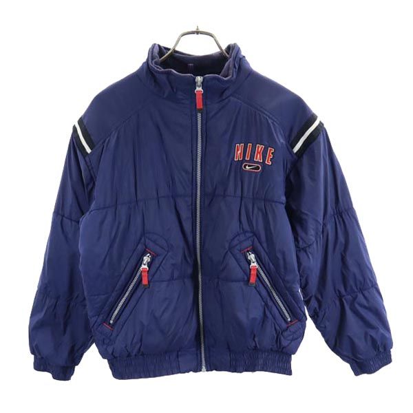 90s 白タグ 中綿ジャケット L（14-16） ネイビー系 キッズ