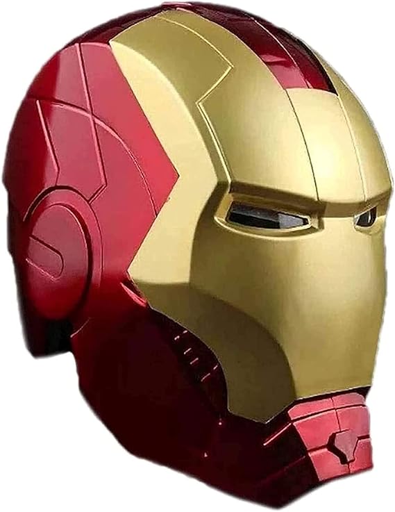 アイアンマンヘルメットアベンジャーズ1/1おもちゃモデルマスクウェアラブルで 目が光る,おもちゃの映画コスチューム小道具