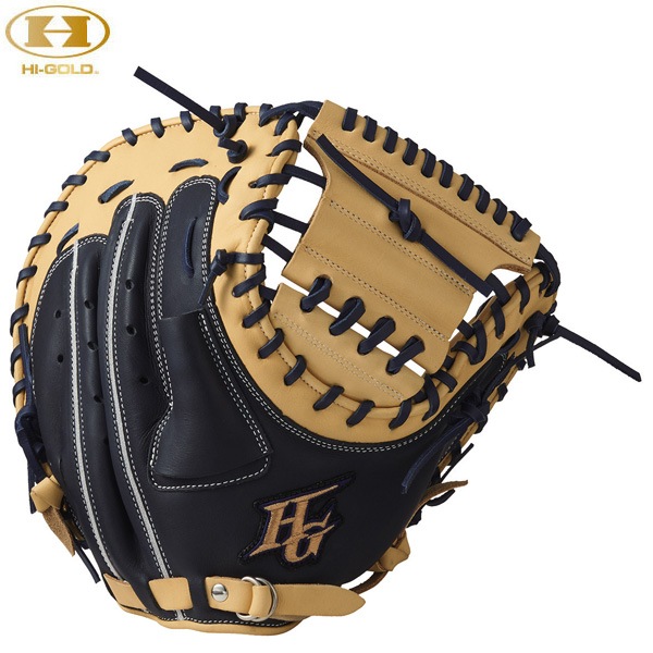 ハイゴールド Hi-GOLD ソフトボール2023モデル BSG-875M キャメルネイビー 捕手用 BSG875ML 野球 ベースボール ソフトグラブ グローブ 右投げ