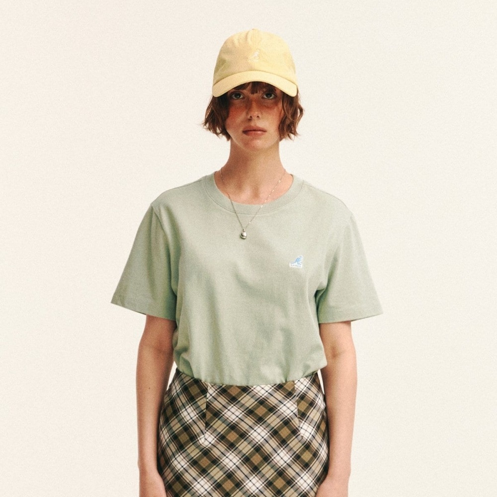 ウーマンズ リーフ 半袖Tシャツ ミント 2793