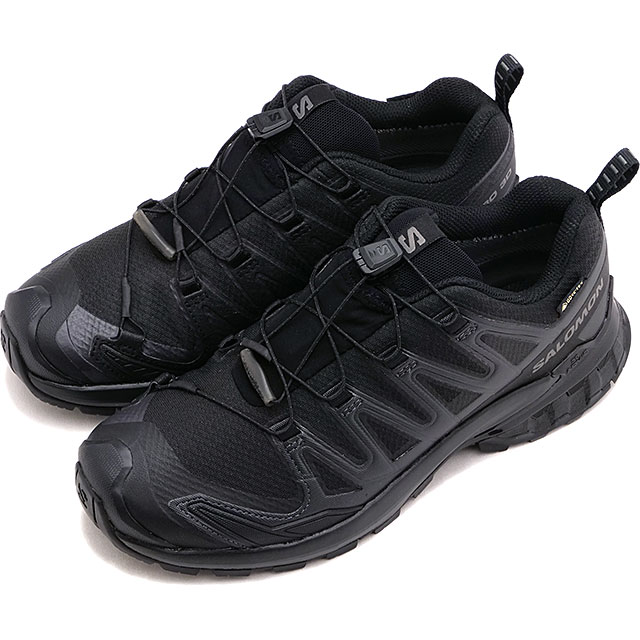 レディース トレイルランニングシューズ ゴアテックス [L47270800 FW23] W 靴 スニーカー 防水 アウトドア Black/Phantom/Pewter 正規取扱店 16,060円