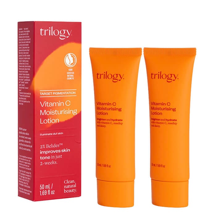 トリロジー　ビタミンCモイスチュアライジングローション50ml 2本　海外発送　日時指定不可　国際郵便発送