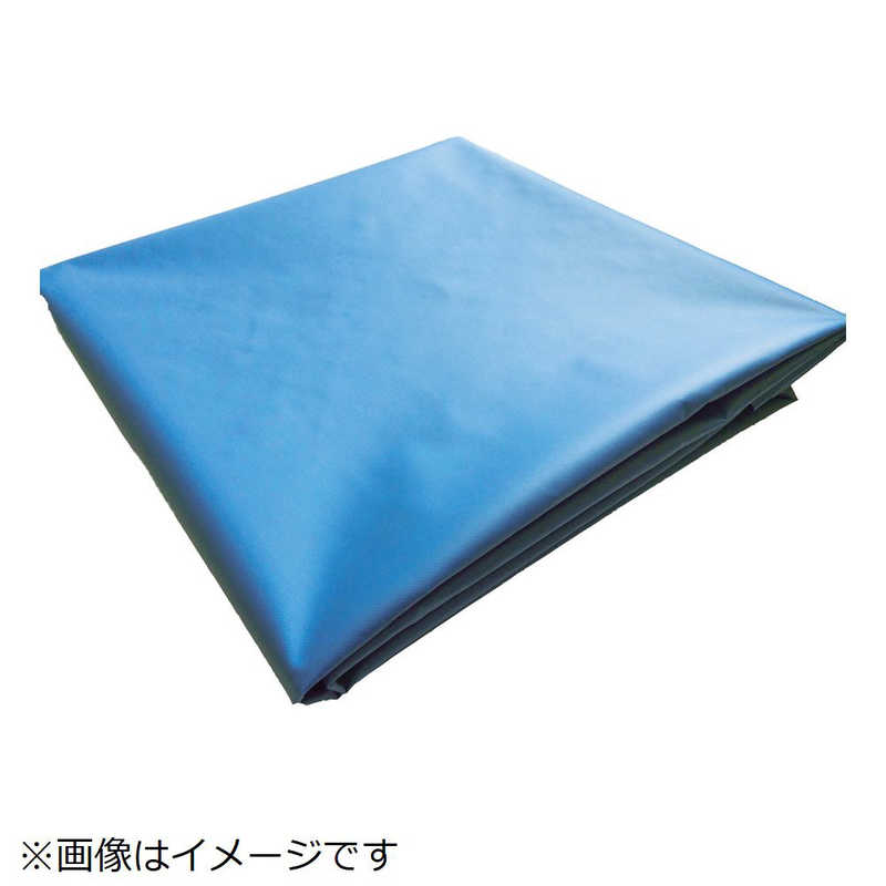トラスコ中山　TRUSCO ターポリンシート ブルー 1800X2700 0.35mm厚　TPS1827-B