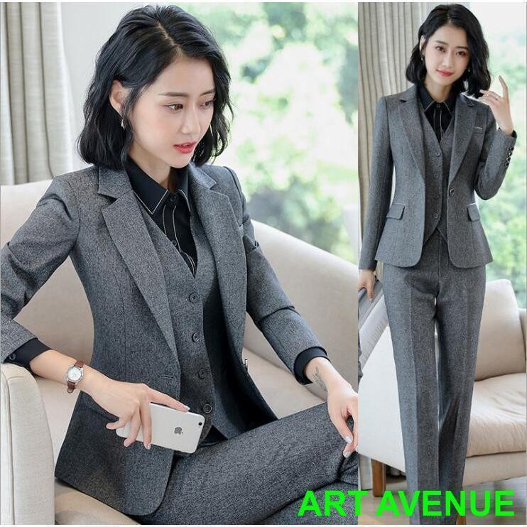 レディース スーツセット パンツセット スカートセット 20代30代40代 事務服 細身シルエット 制服OL ビジネス 入学式 卒業式 通勤