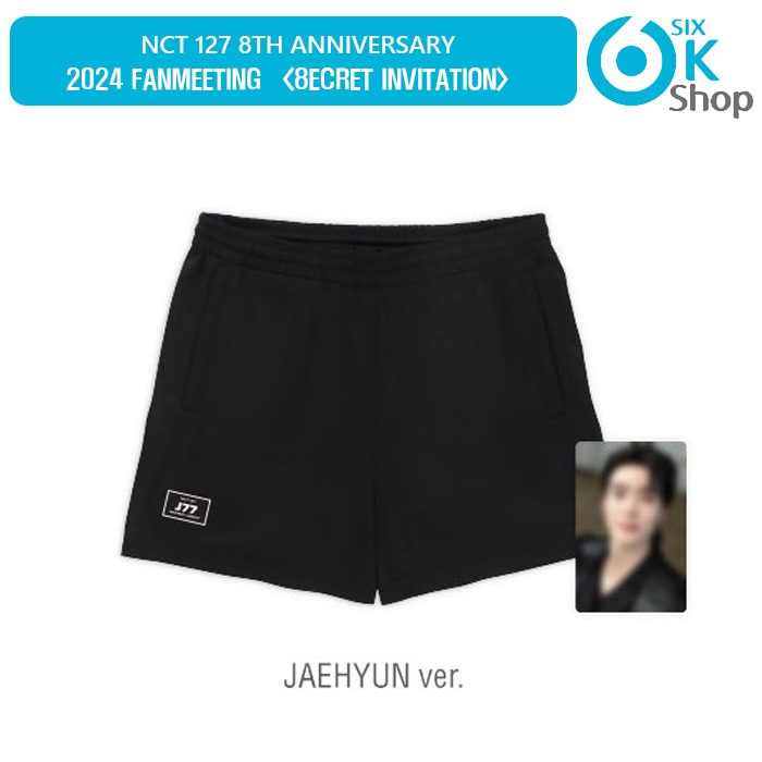 NCT127 - SHORT PANTS SET [ 2024 8ECRET INVITATION MD ] (8th ANNIVERSARY) 当店特典 公式グッズ