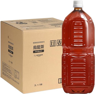 他サイト： by Amazon 烏龍茶 2L 9本 ラベルレスの商品画像