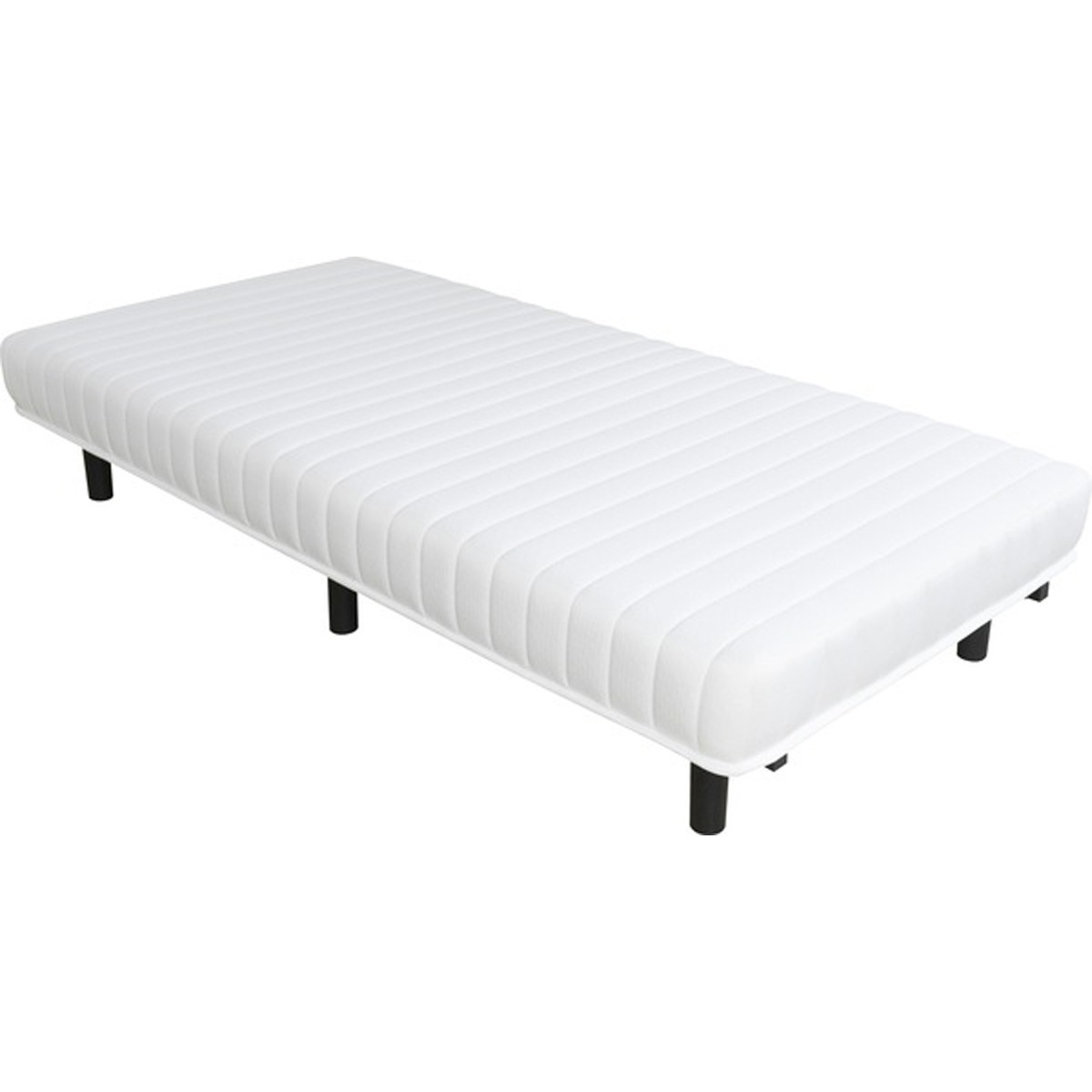脚付きマットレス BW-666 マットレス 寝具 脚付き ポケットコイル ベッド 脚付きベッド シンプル スタイリッシュ 清潔感 高さ35cm