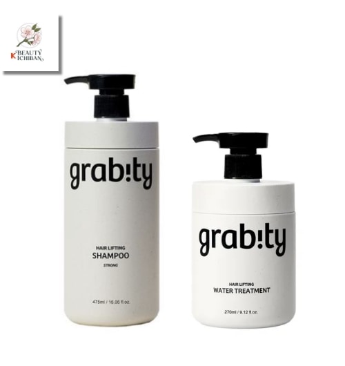 [正規品 / 韓国人気] [KAIST科学者特許技術活用] ヘアリフティー ングシャンプー ストロング 475ml 脱毛シャンプー + ウォーター トリートメント 270ml