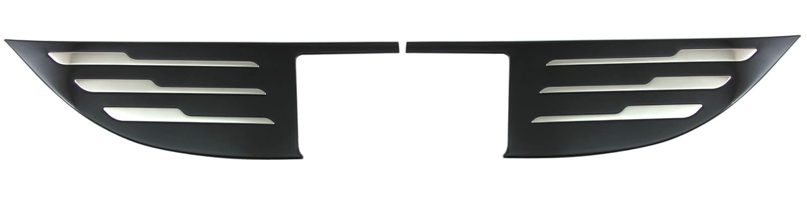 BRIGHTZ ヴォクシー 90 95 ステンレスリアライセンスサイドパネル 2PC 【 LICENSE－061 】 ZWR90W ZWR95W MZRA90W MZRA95W