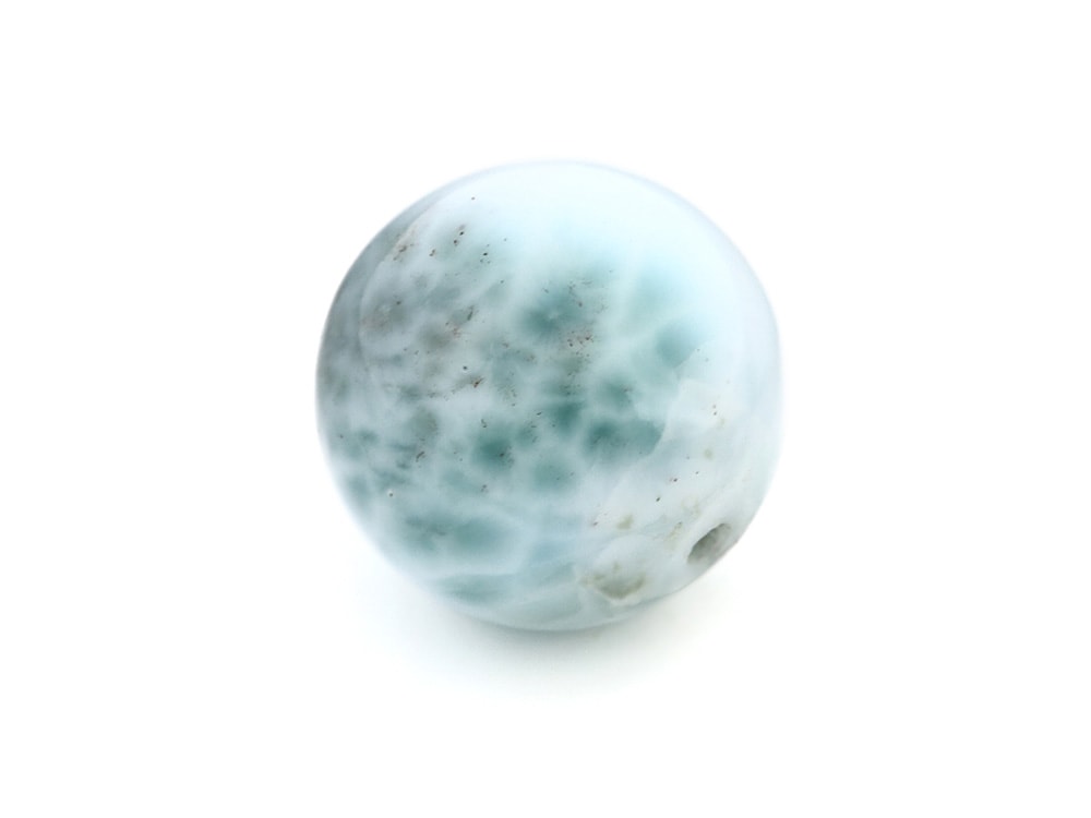 「1点もの 現品」 1粒売り ラリマー 10mm パワーストーン バラ売り 天然石 パワーストーン ばら売り ビーズ 穴あき 1玉売り アクセサリー パーツ ハンドメイド アクセサリーパ z469-q