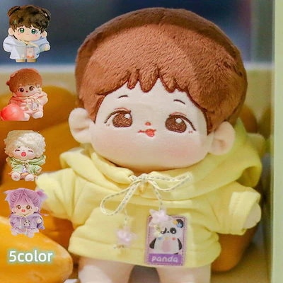 【20点セット】【急速出荷】2025新品入荷【3枚50OFF!!】ミニ洋服 10cm 20cm パーカー ぬいぐるみ服 韓国ファッションアイドル衣装かわいい