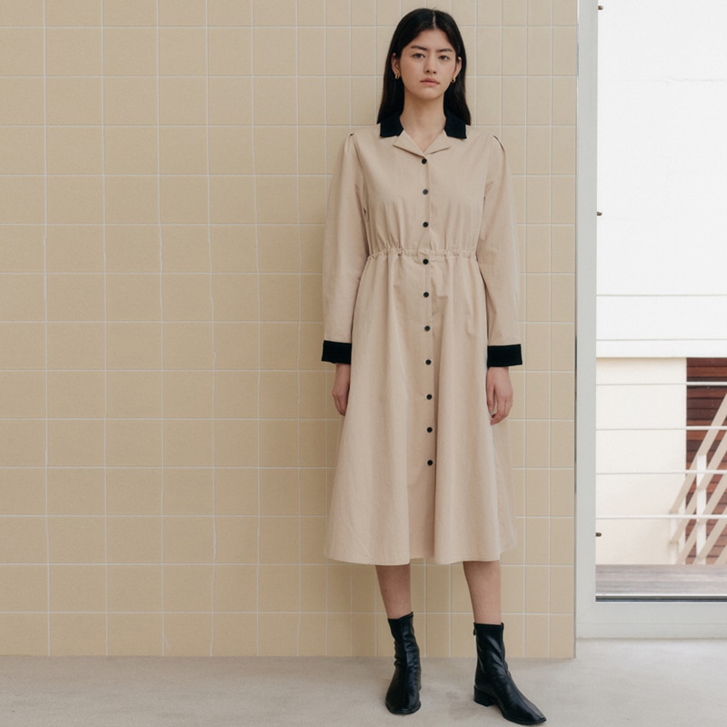 ツイードカラーワンピース [2カラー]