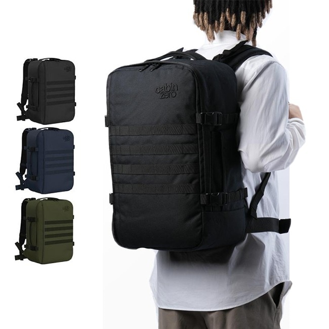 リュック 36L 大容量 機内持ち込み バックパック フルオープン チェストベルト付き ウエストハーネス 通勤 通学 丈夫