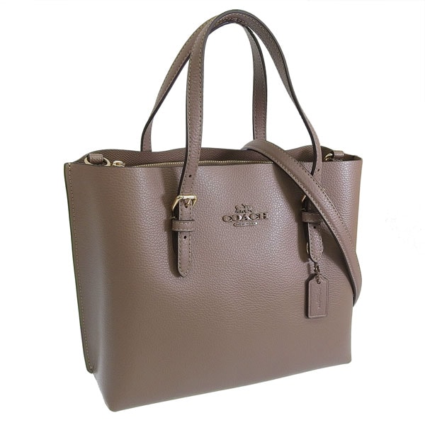コーチ バック レディース 2WAY ショルダーバッグ アウトレット モリートートバッグ 25 レザー ブラウン MOLLIE TOTE BAG25 CV966IMV2R COACH