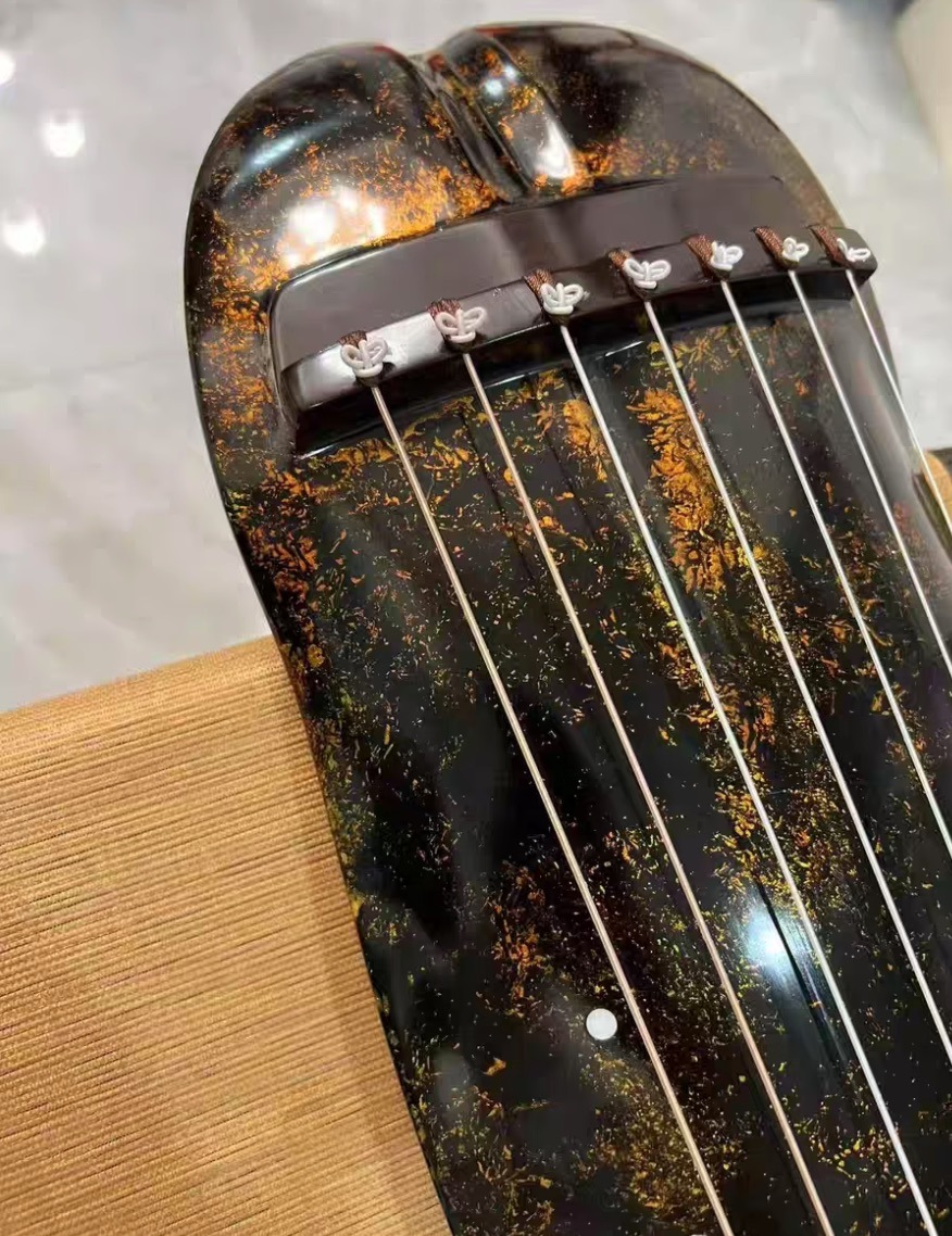 古琴 バナナの葉 古い杉木の材質 中国の弦楽器