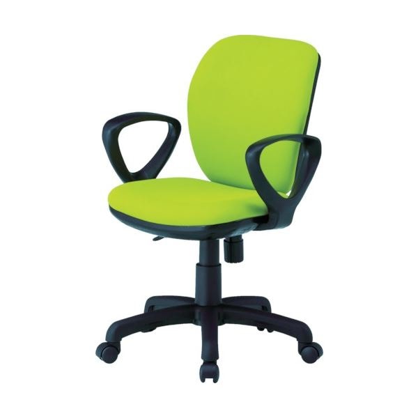 藤沢工業 オフィスチェア ループ肘付 モスグリーン FST-77A-MG 1脚 組立品 28,729円