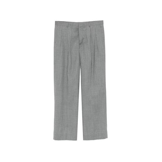 SUNFLOWER Men Pants 4205 WIDE PLEAT GREME GREY