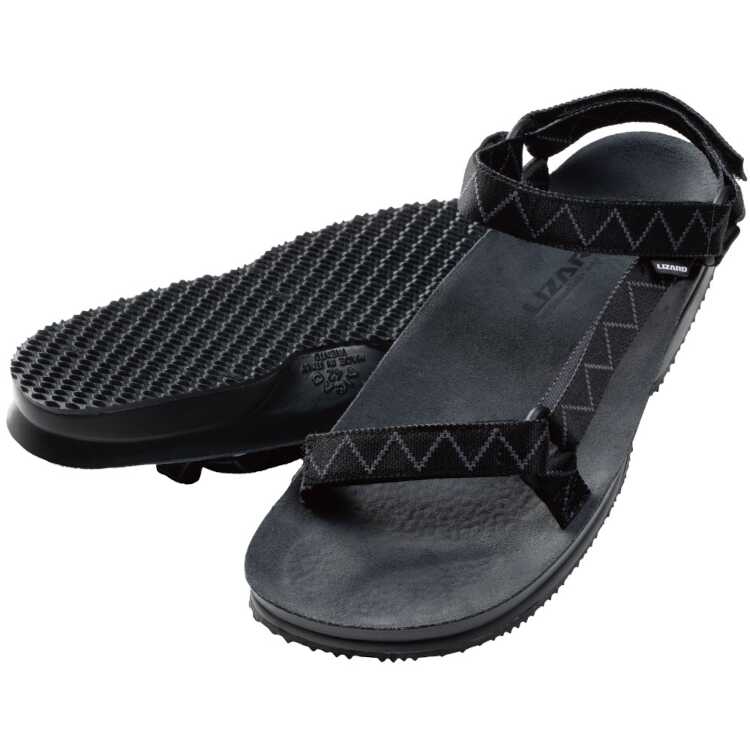 リザード クリーク 4 アウトドアサンダル EUR45（28.5-29cm） ブラック×ブラック #1200004-809