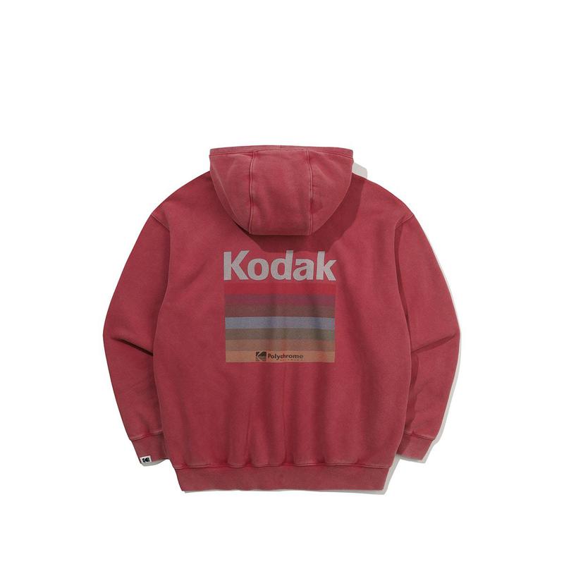 [公式] レインボースノーウォッシング起毛フード PINK