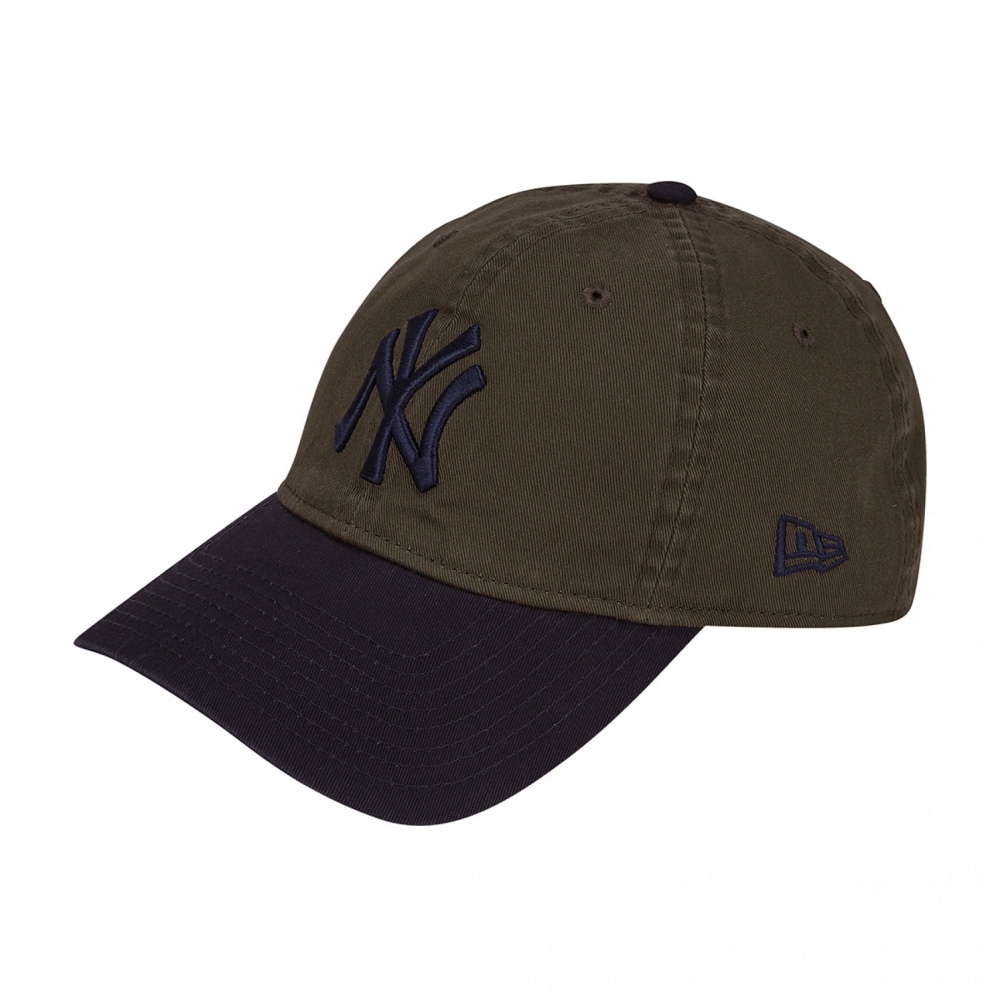 NEWERA MLB ニューヨーク・ヤンキースツートーンベーシックアンストラクチャードボールキャップモス/ 14205788